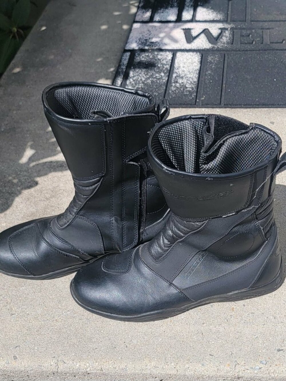 Tourmaster Hipora Motorcycle Boots Men's Sz 11 - Picture 5 of 8